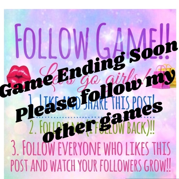 Lovergirl Boutique Other - PLEASE LIKE THE OTHER 2 FOLLOW GAMES ✨ FOLLOW GAME ✨